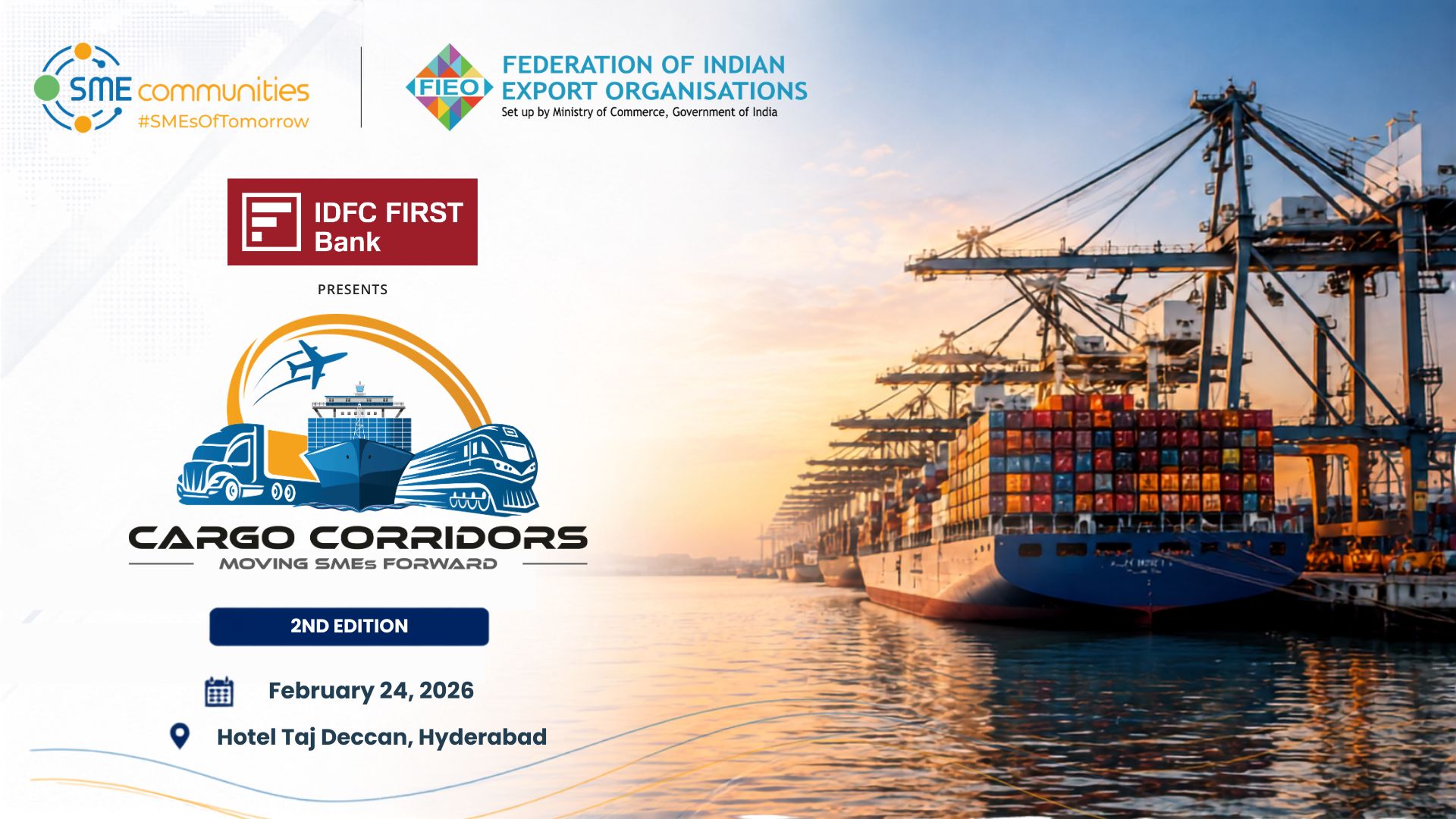 Cargo Corridors second edition event banner